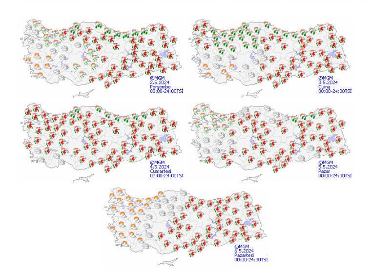 Dikkat fırtına geliyor! Meteoroloji tarih ve saat verip uyardı - Resim: 17